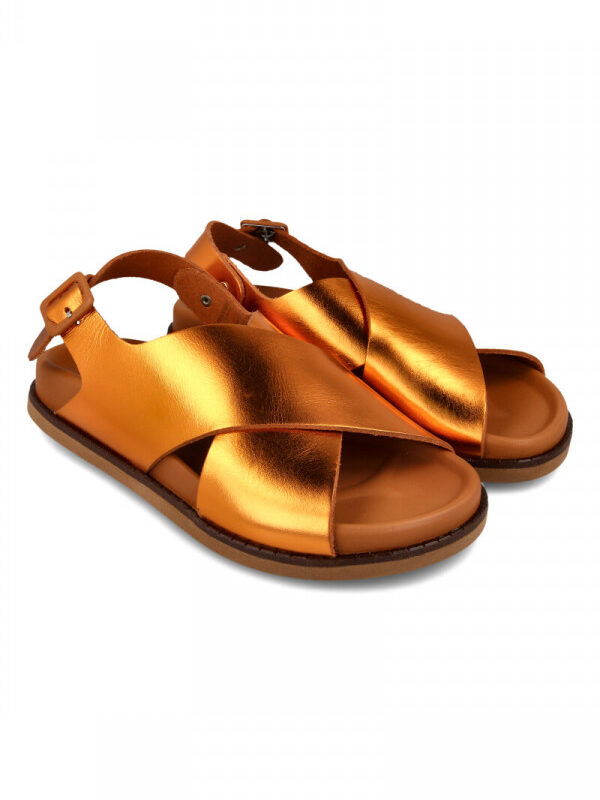 BUENO SANDALS Sandale ravne MIAMI GLOSSY KROKET M