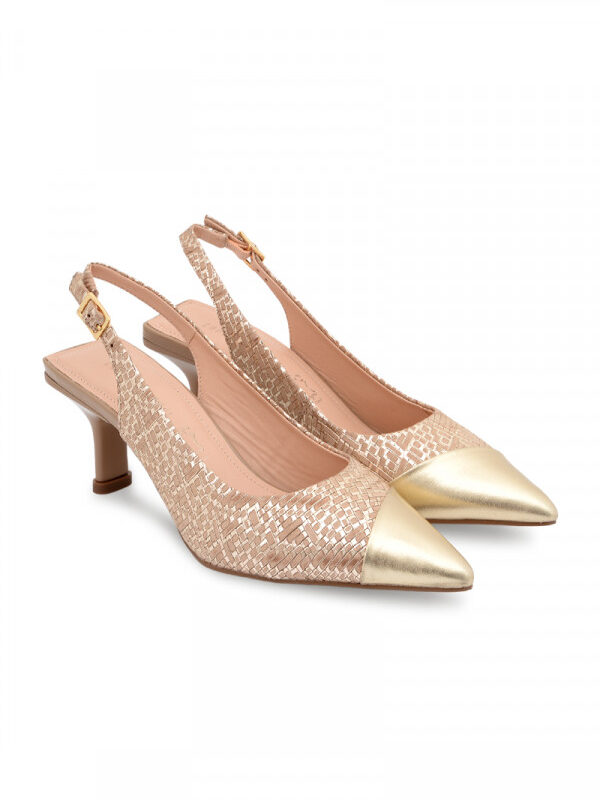 CAPELLI ROSSI SHOES Sandale potpetica WTAUPELGOLD-MA