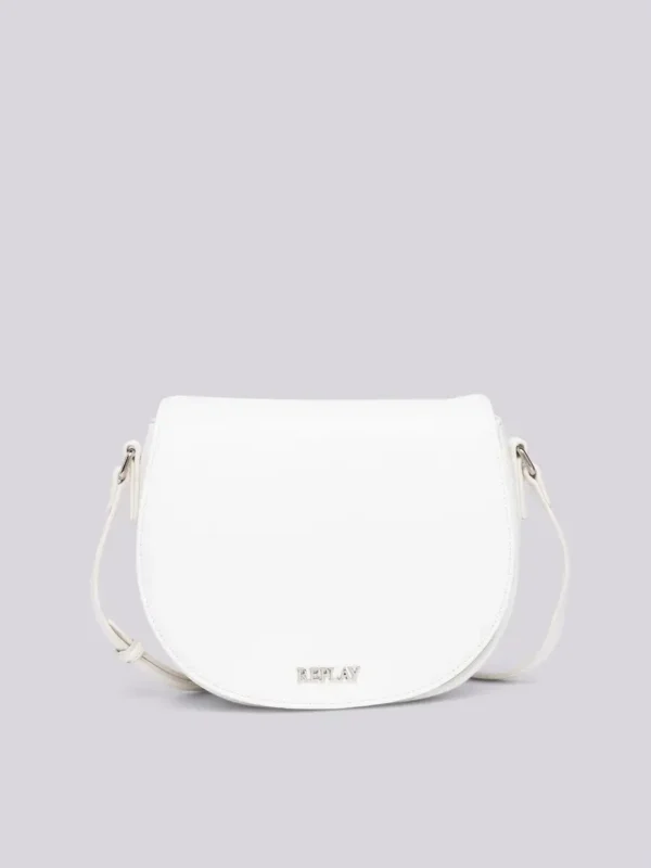 SOLID-COLOUR SADDLE BAG