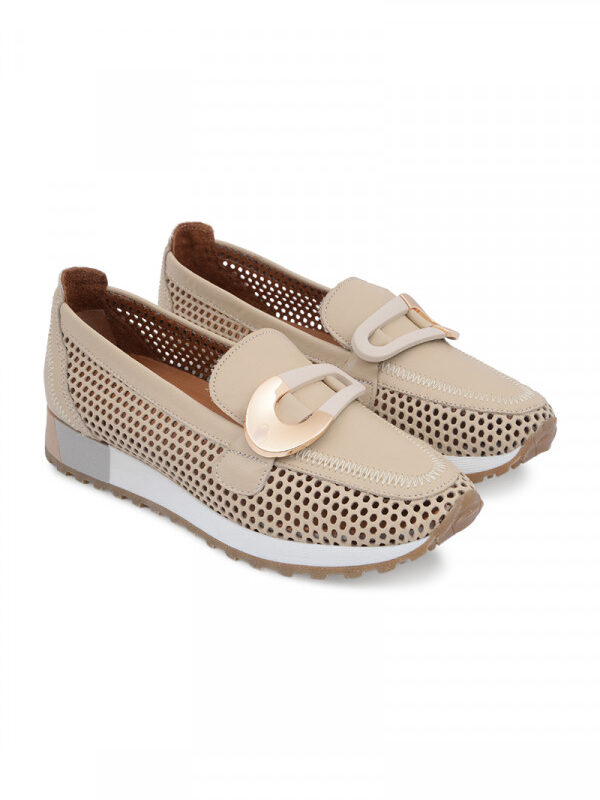 PIXY Cipele ravne BEIGE-DEER