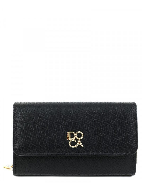 DOCA WALLET (17.5X10) Novčanici BLACK