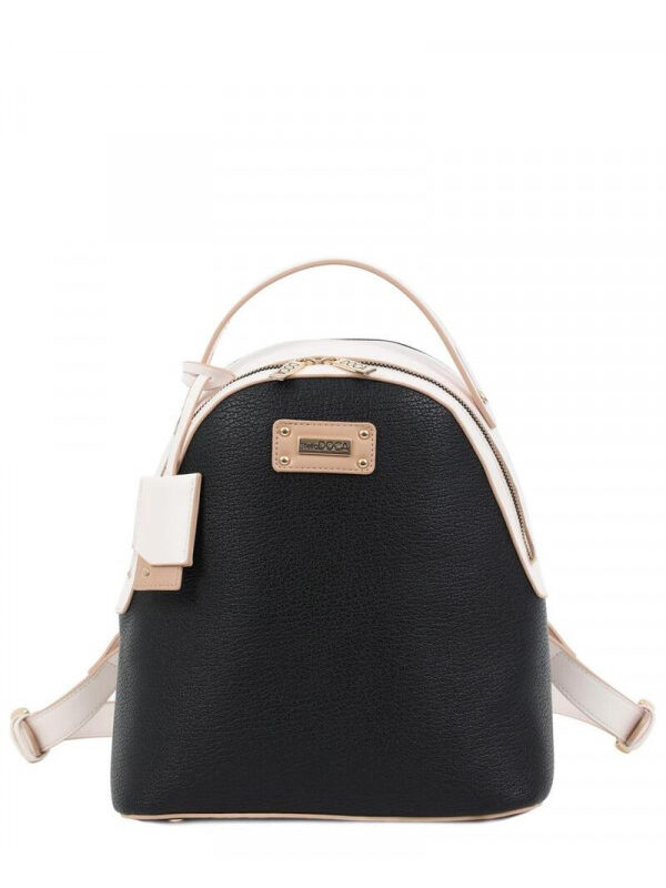 DOCA BACKPACK (20X30X14) Rančevi BLACK-BEIGE