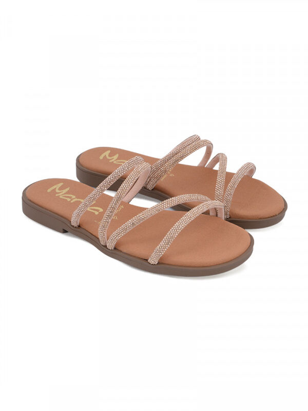 MARILA SLIPPERS BRILLANTE-ROSE